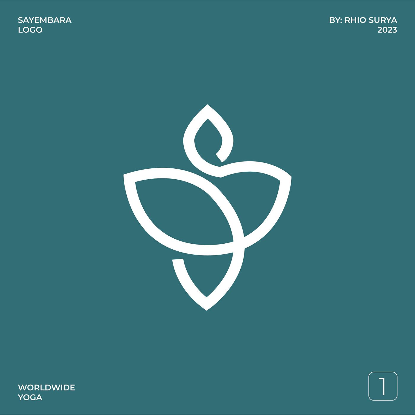 Worldwide Yoga logo — slide 1