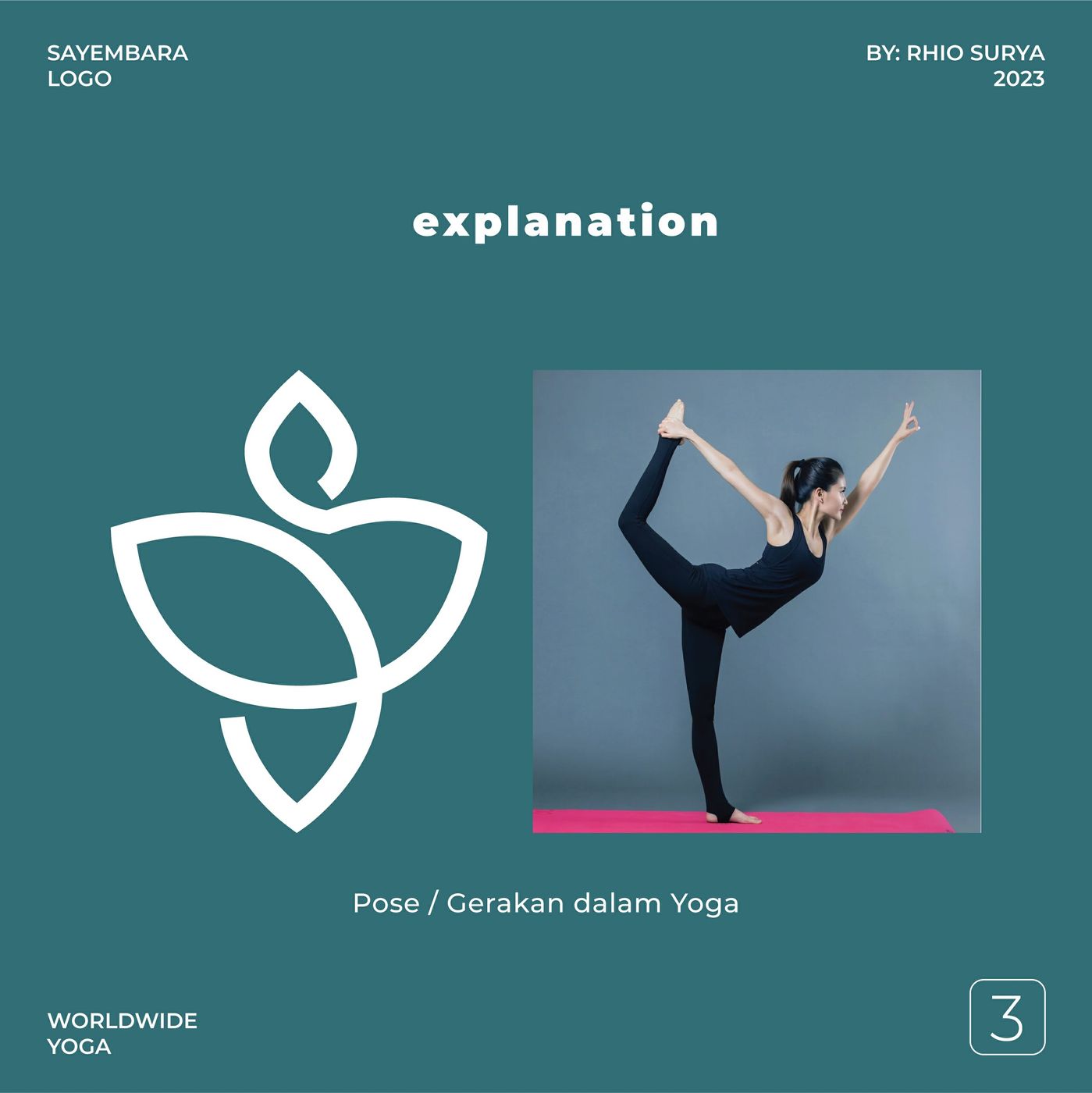 Worldwide Yoga logo — slide 3