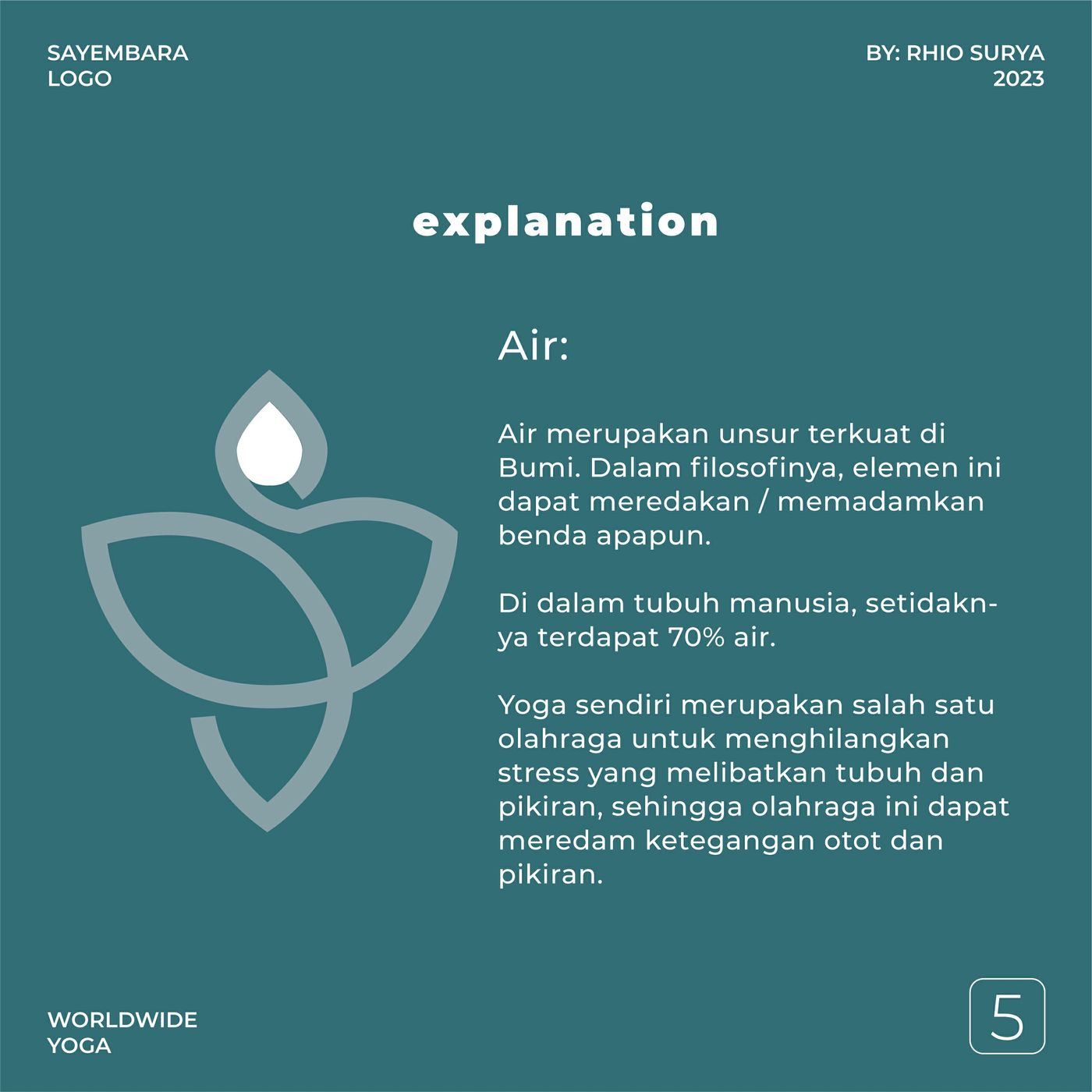 Worldwide Yoga logo — slide 5